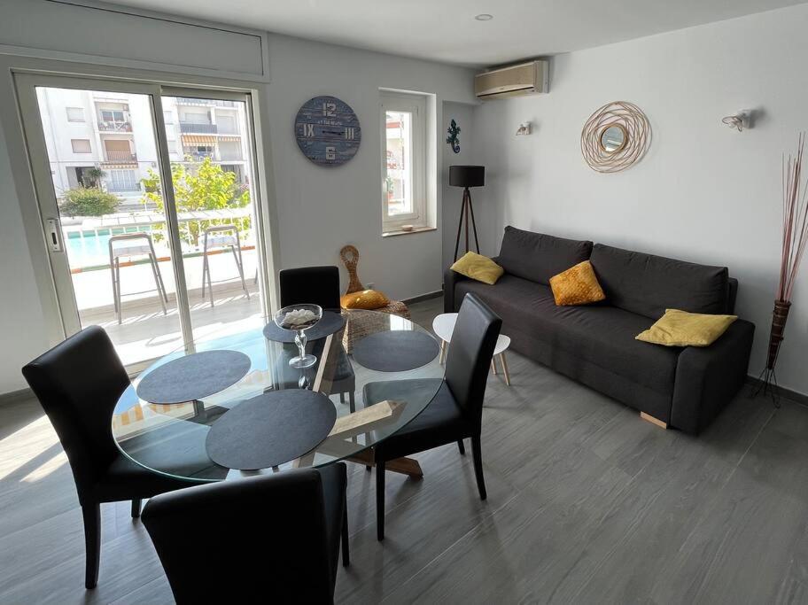 Le Canola Empuriabrava Port - 45M2 - Vue Piscine - Plage Centrale 500M- Parking Prive Gratuit Exteriör bild