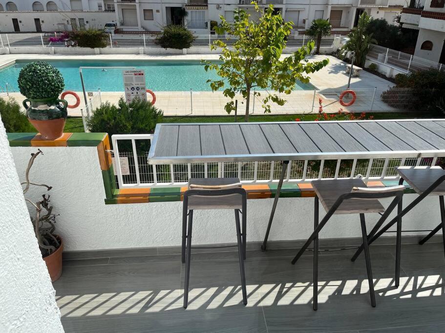Le Canola Empuriabrava Port - 45M2 - Vue Piscine - Plage Centrale 500M- Parking Prive Gratuit Exteriör bild