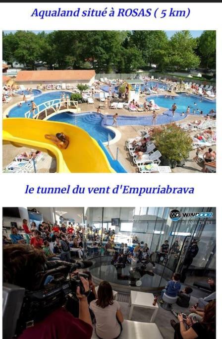 Le Canola Empuriabrava Port - 45M2 - Vue Piscine - Plage Centrale 500M- Parking Prive Gratuit Exteriör bild